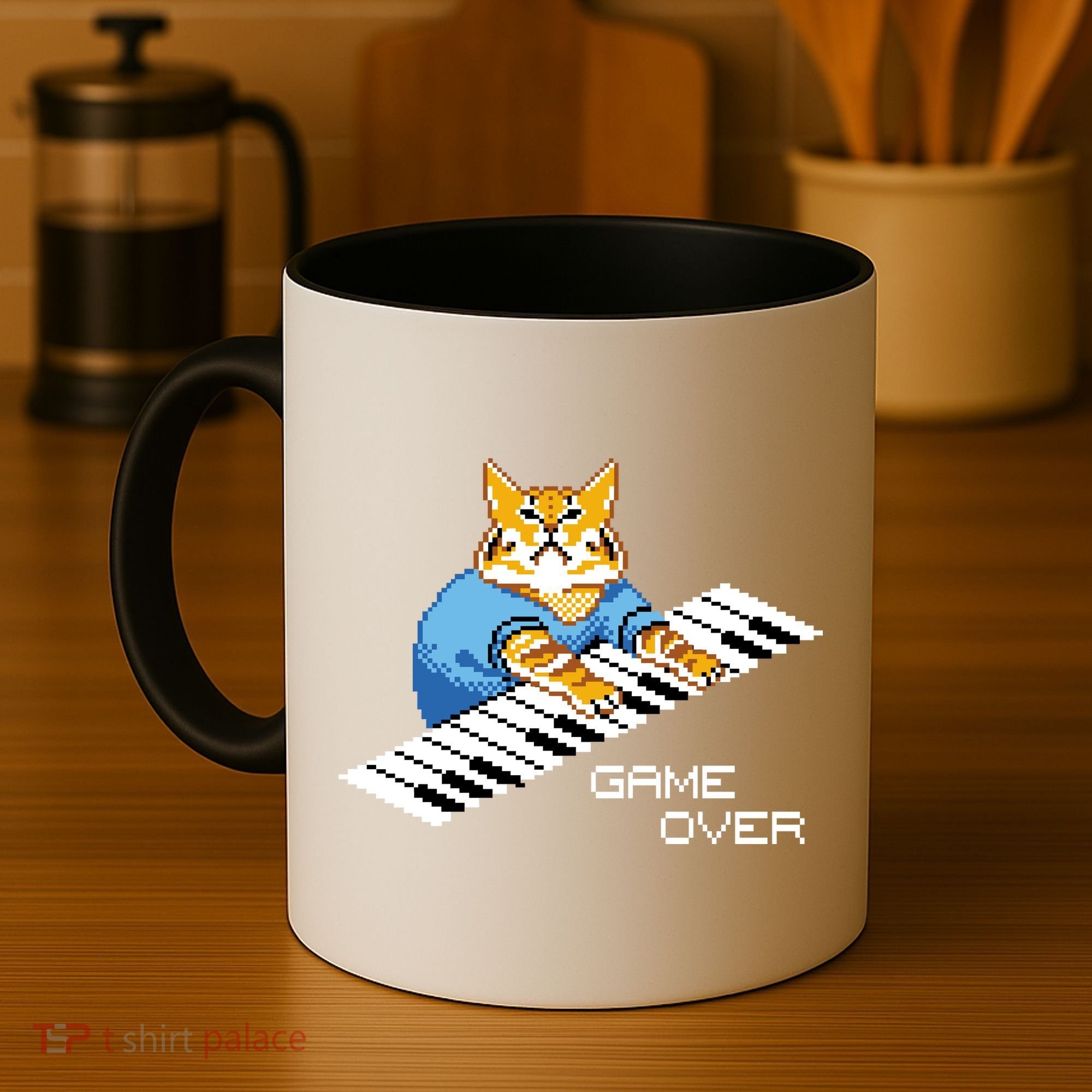 Keyboard Cat Coffee Mug