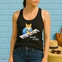 Keyboard Cat Women's Tank Top thumb 2