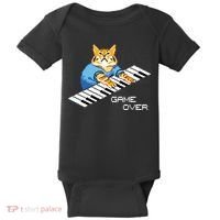 Keyboard Cat Baby Bodysuit thumb 0