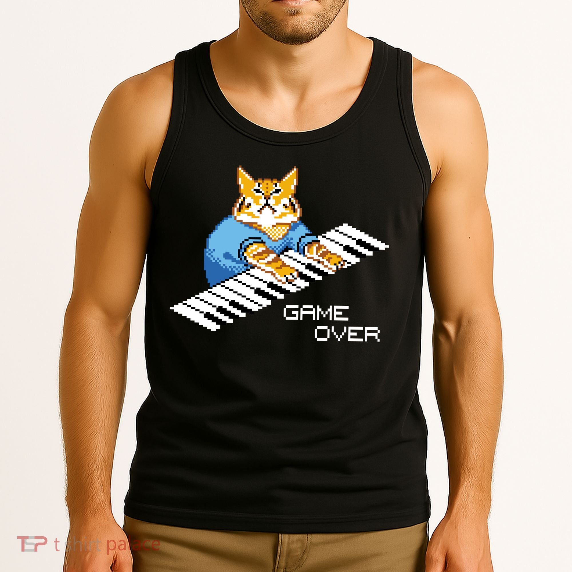Keyboard Cat Tank Top
