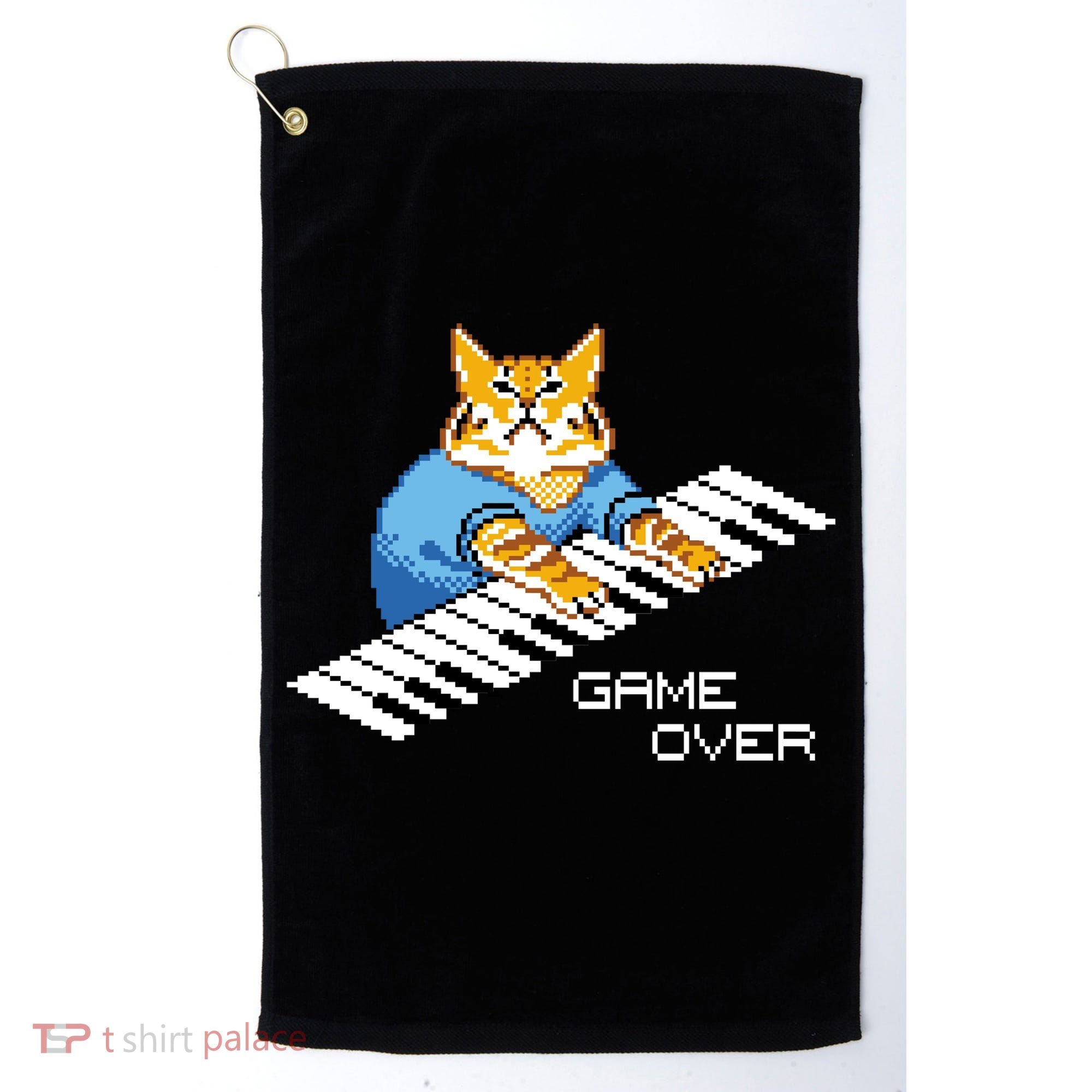 Keyboard Cat Golf Towel