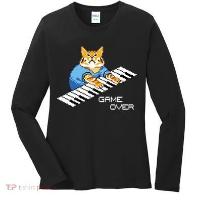 Keyboard Cat Women's Long Sleeve Shirt