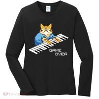 Keyboard Cat Women's Long Sleeve Shirt thumb 0