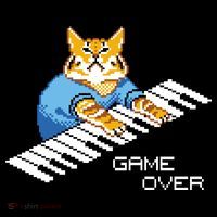 Keyboard Cat Women's Long Sleeve Shirt thumb 2