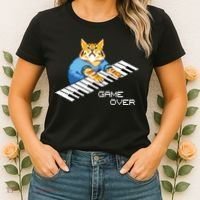 Keyboard Cat Women's T-Shirt thumb 2