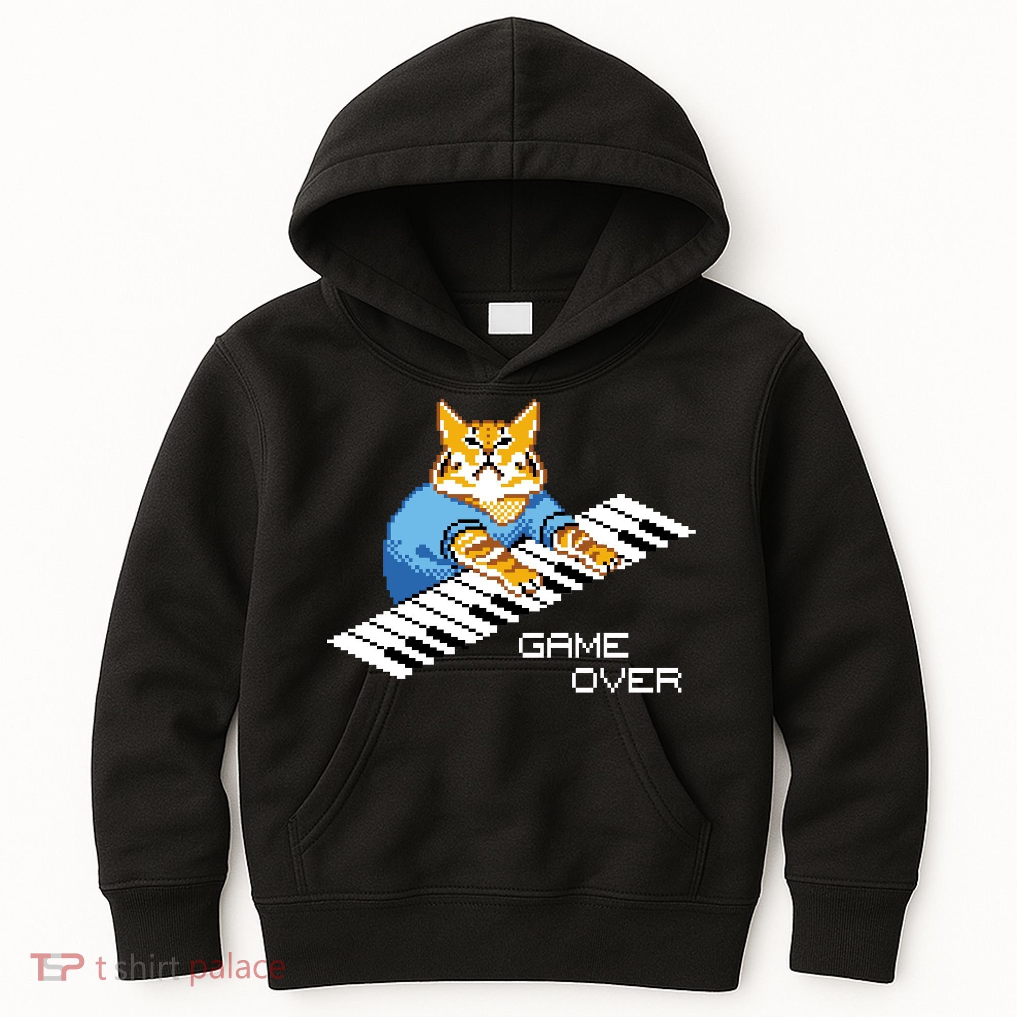 Keyboard Cat Kids Hoodie
