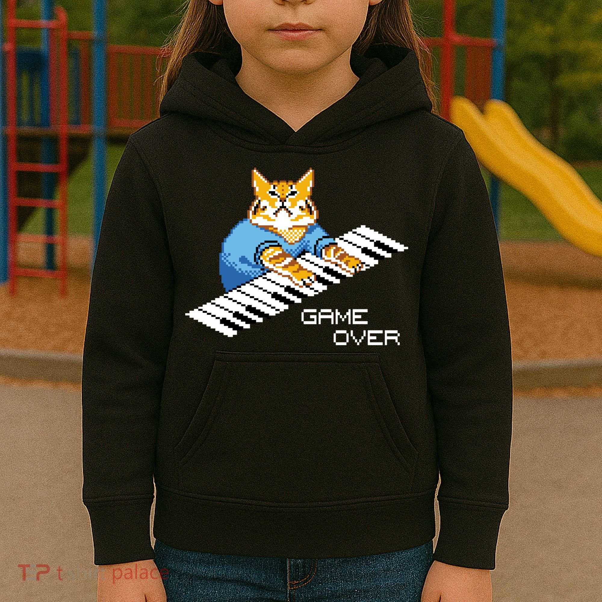 Keyboard Cat Kids Hoodie