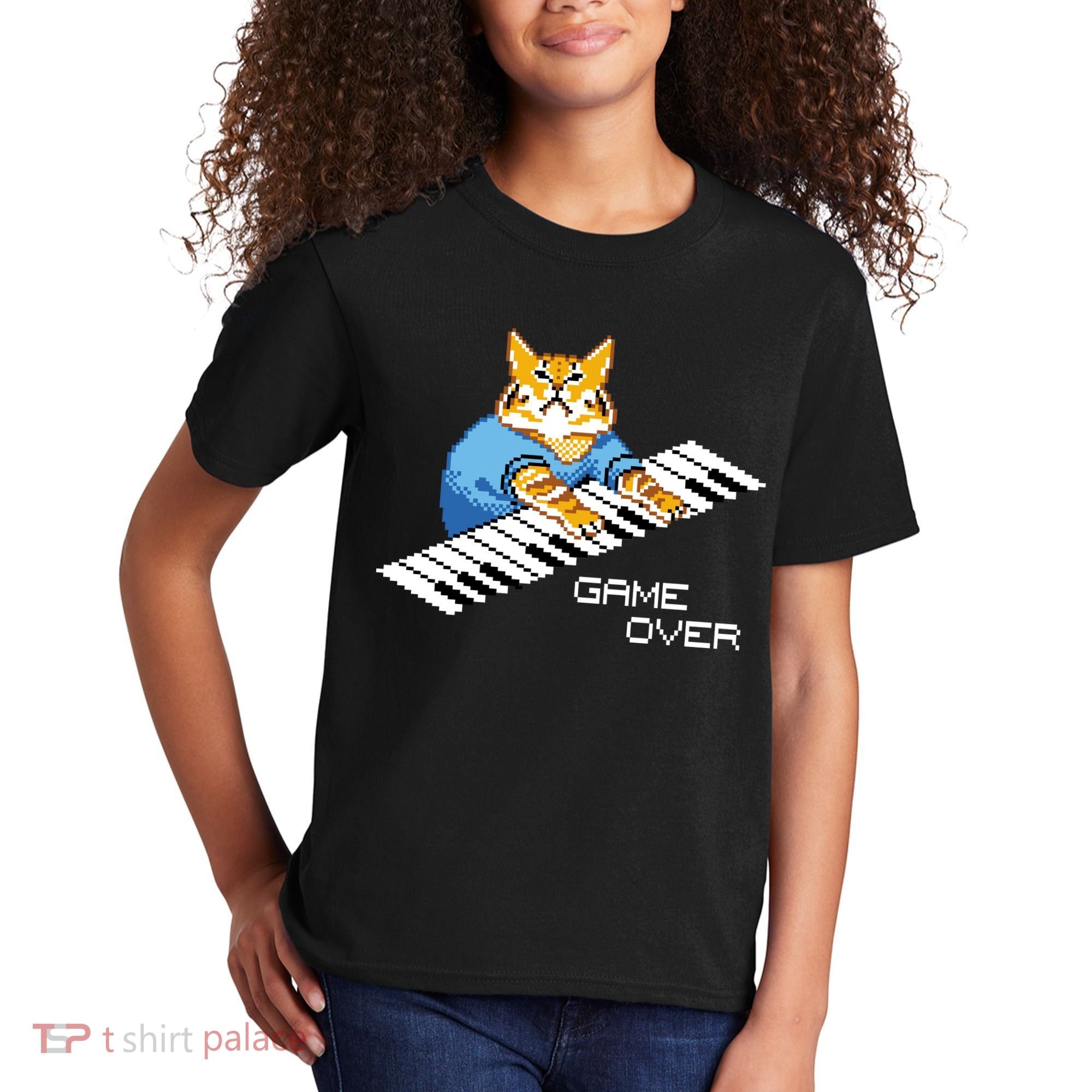 Keyboard Cat Kids T-Shirt