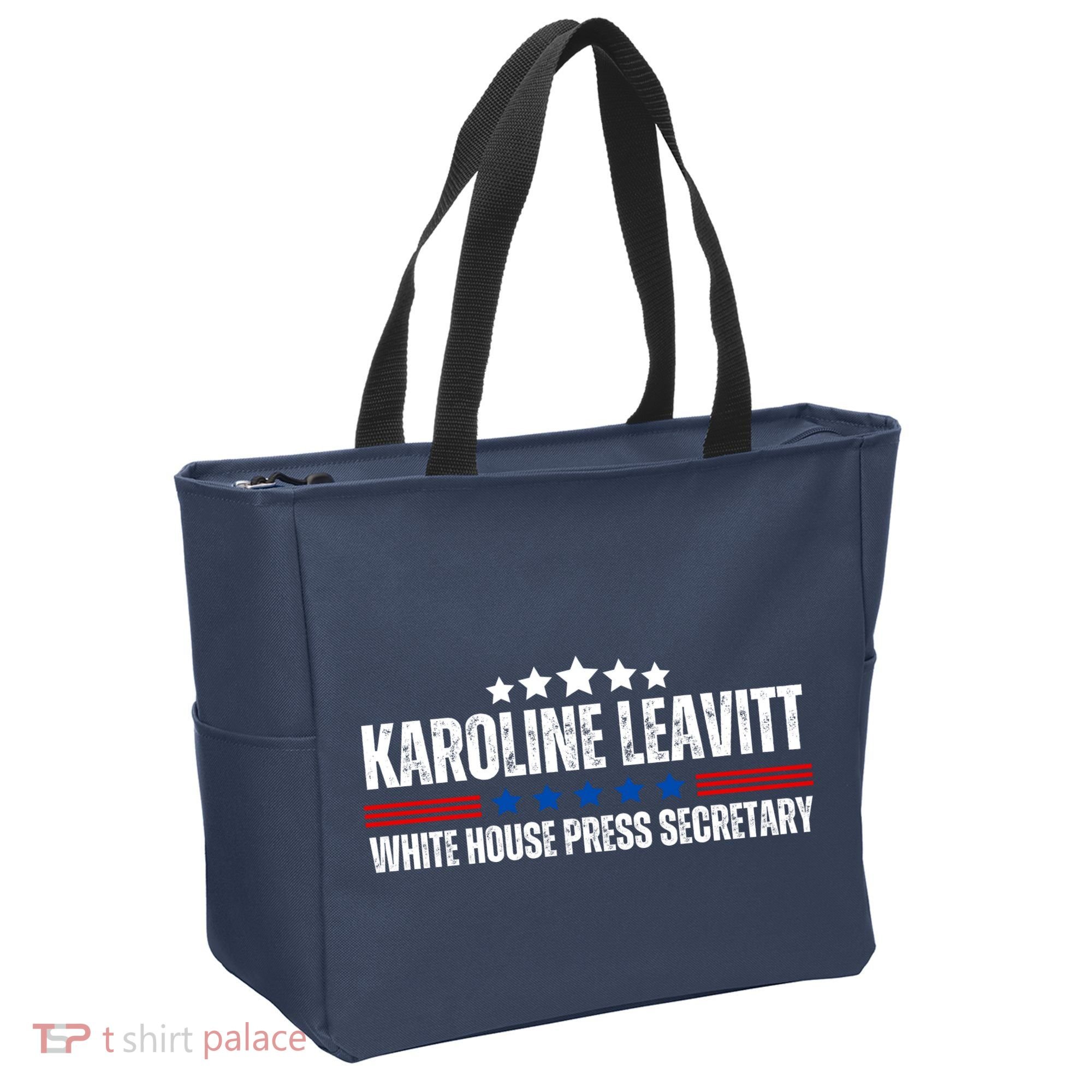 Karoline Caroline Leavitt White House Press Secretary Tote Bag