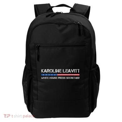 Karoline Caroline Leavitt White House Press Secretary Backpack