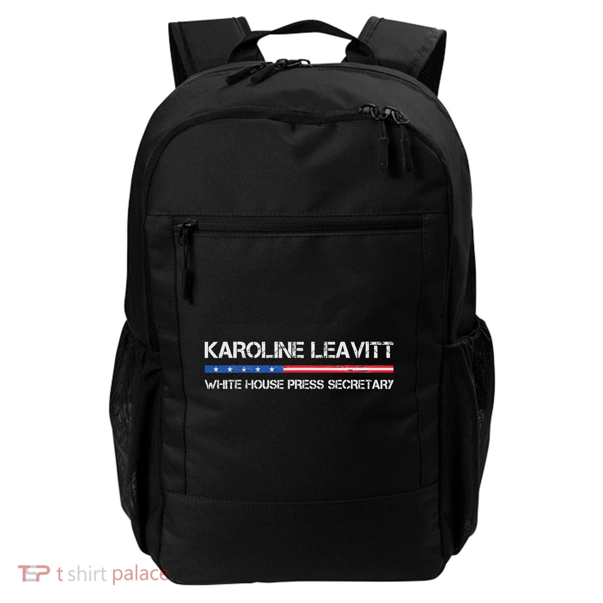 Karoline Caroline Leavitt White House Press Secretary Backpack