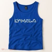 Kamala Cat Letters Typography Font Original Gift Tank Top thumb 2