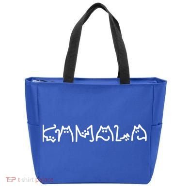 Kamala Cat Letters Typography Font Original Gift Tote Bag