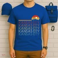 Kansas City Missouri 80s Style Kansas City T-Shirt thumb 6