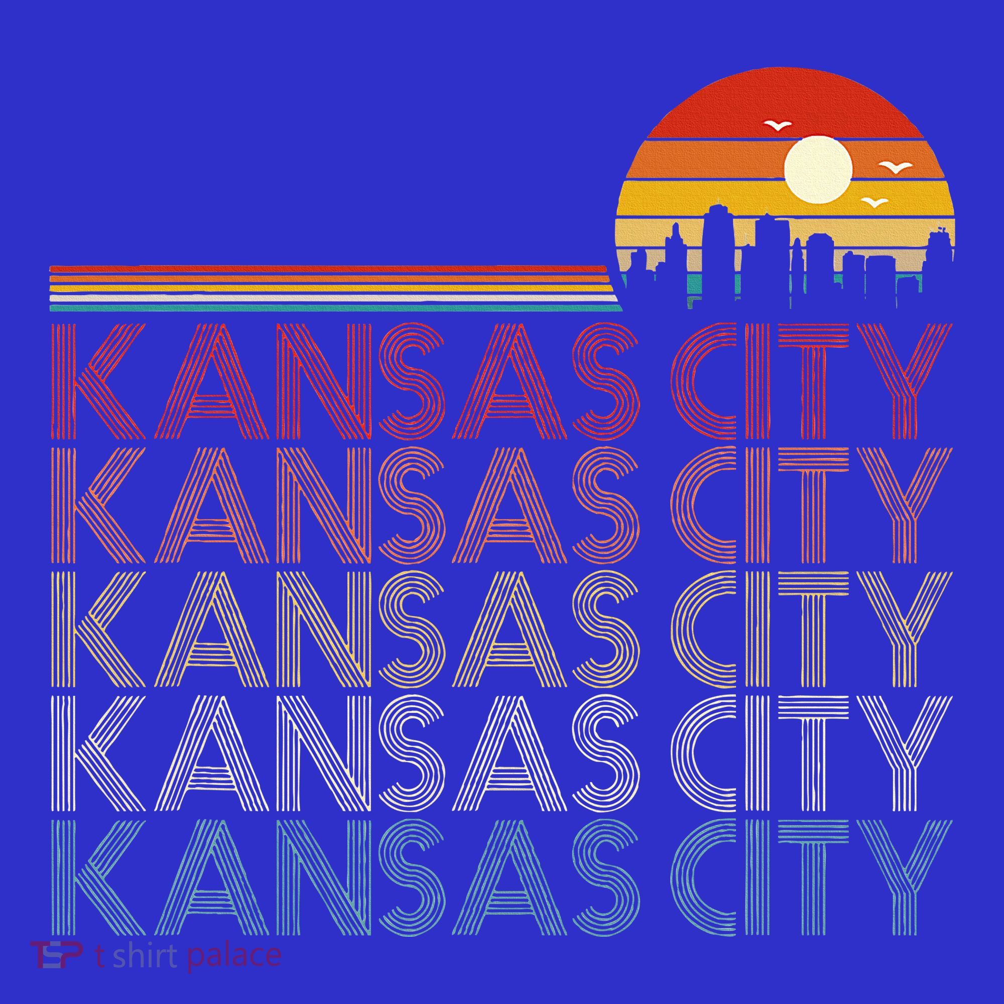 Kansas City Missouri 80s Style Kansas City T-Shirt