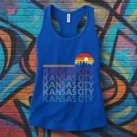 Kansas City Missouri 80s Style Kansas City Women's Tank Top thumb 3