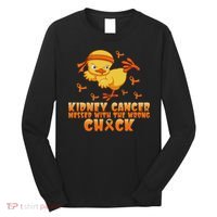 Kidney Cancer Messed With The Wrong Chick Long Sleeve Shirt thumb 0