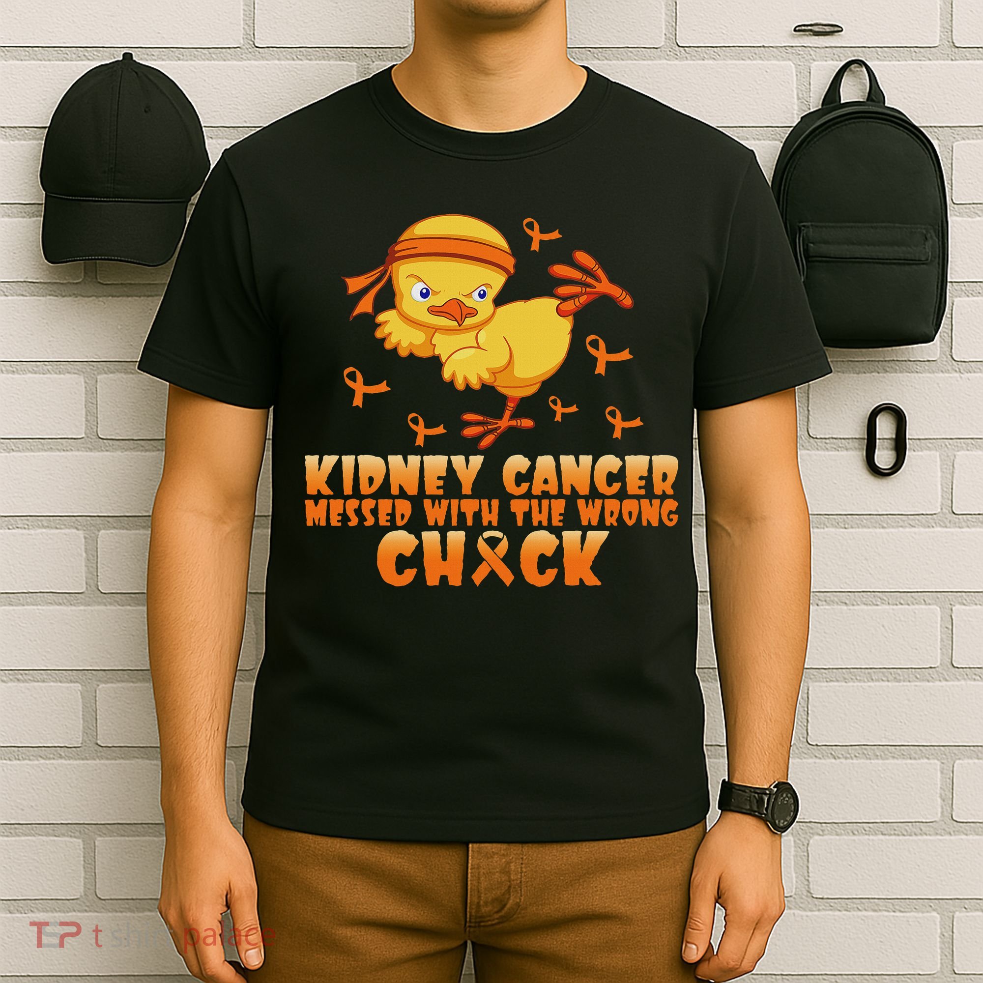 Kidney Cancer Messed With The Wrong Chick T-Shirt