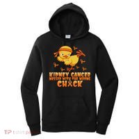Kidney Cancer Messed With The Wrong Chick Women's Hoodie thumb 0