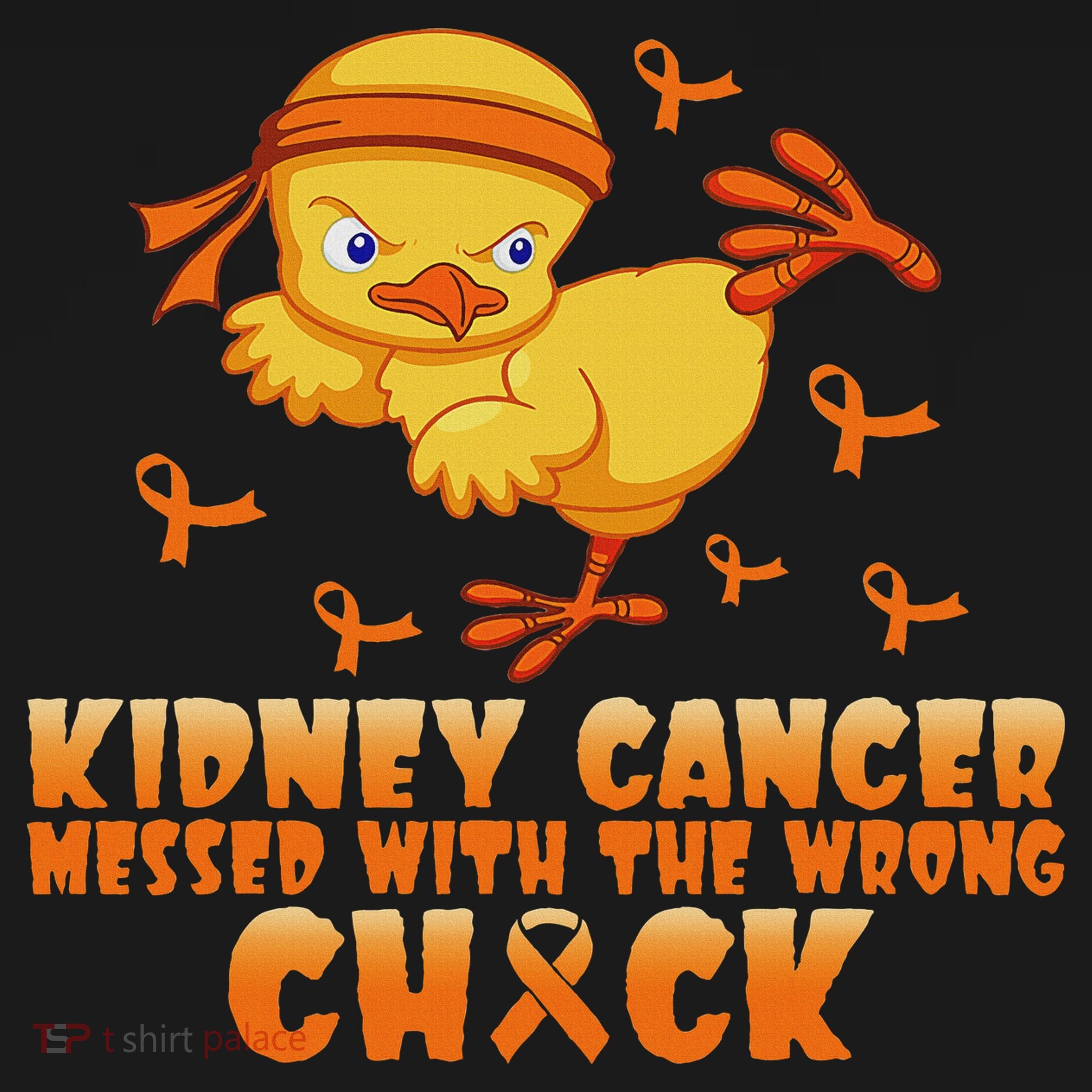 Kidney Cancer Messed With The Wrong Chick Women's Hoodie