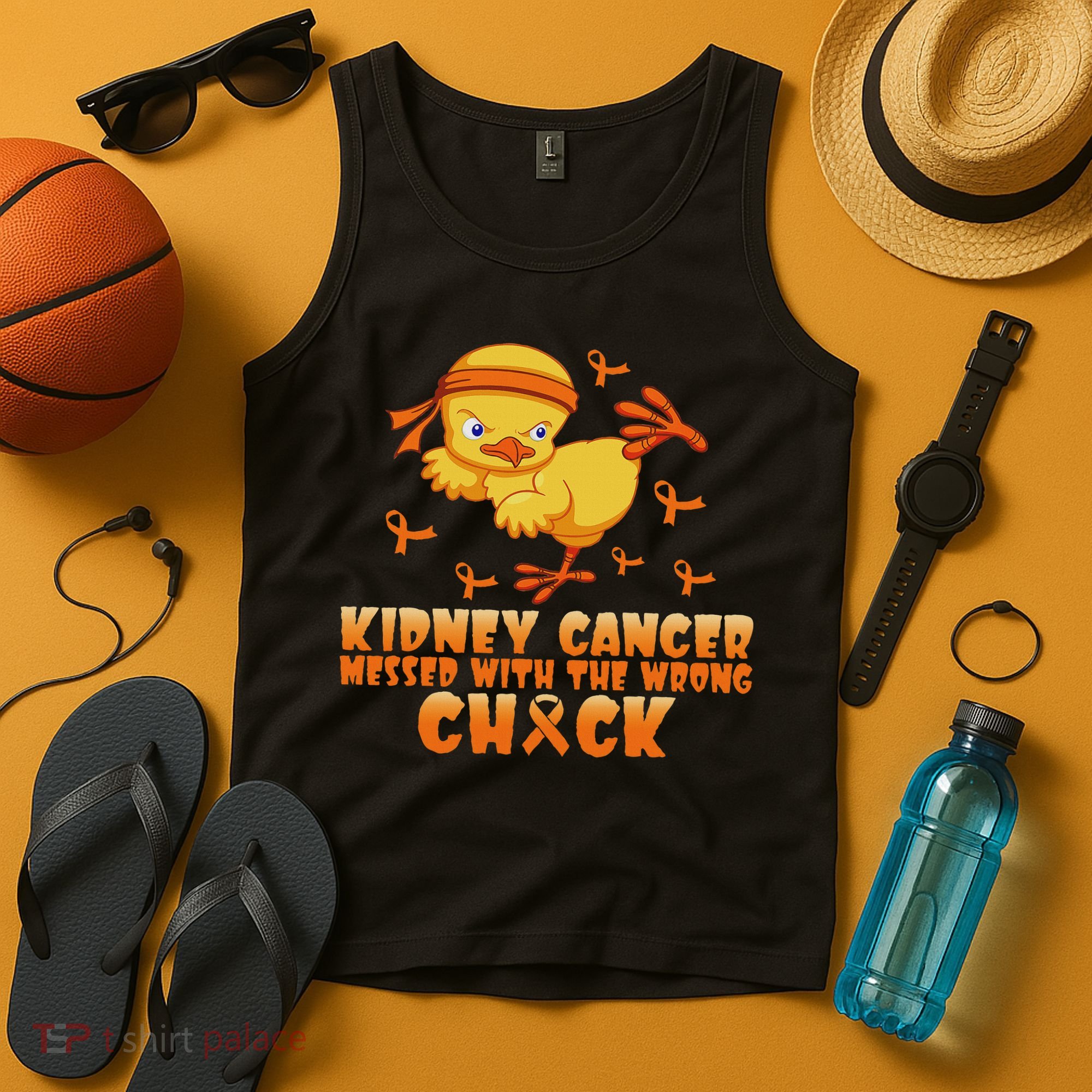 Kidney Cancer Messed With The Wrong Chick Tank Top