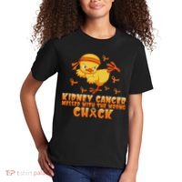 Kidney Cancer Messed With The Wrong Chick Kids T-Shirt thumb 2