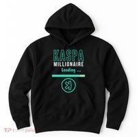 Kaspa Crypto Millionaire Loading Digital Bullrun Kaspa Miner Hoodie thumb 0