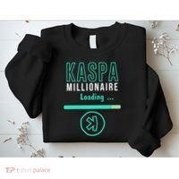 Kaspa Crypto Millionaire Loading Digital Bullrun Kaspa Miner Sweatshirt thumb 2