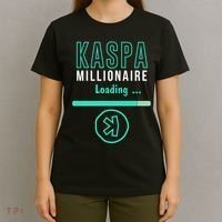 Kaspa Crypto Millionaire Loading Digital Bullrun Kaspa Miner T-Shirt thumb 4