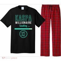 Kaspa Crypto Millionaire Loading Digital Bullrun Kaspa Miner Pajama Set thumb 0