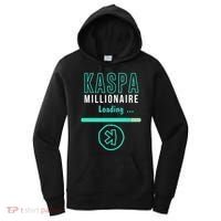 Kaspa Crypto Millionaire Loading Digital Bullrun Kaspa Miner Women's Hoodie thumb 0