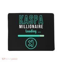 Kaspa Crypto Millionaire Loading Digital Bullrun Kaspa Miner Mousepad thumb 0