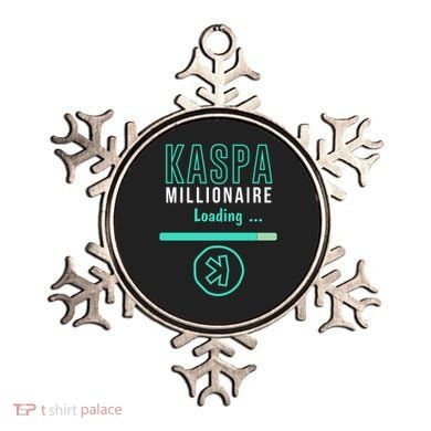 Kaspa Crypto Millionaire Loading Digital Bullrun Kaspa Miner Ornament