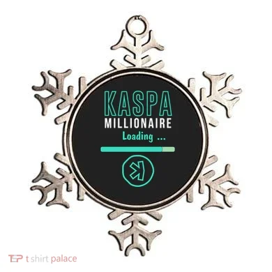 Kaspa Crypto Millionaire Loading Digital Bullrun Kaspa Miner Ornament