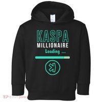 Kaspa Crypto Millionaire Loading Digital Bullrun Kaspa Miner Toddler Hoodie thumb 0
