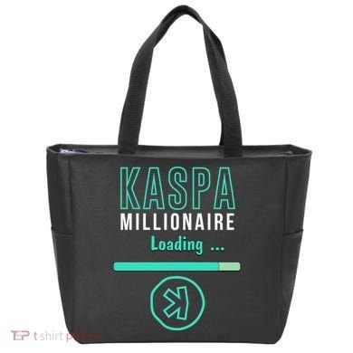 Kaspa Crypto Millionaire Loading Digital Bullrun Kaspa Miner Tote Bag