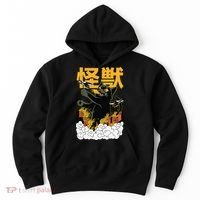Kaiju Cat Monster - Anime Japanese Monster Hoodie thumb 0