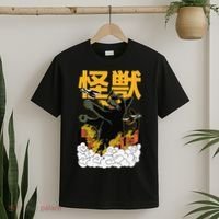 Kaiju Cat Monster - Anime Japanese Monster T-Shirt thumb 2