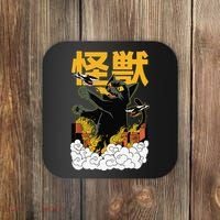 Kaiju Cat Monster - Anime Japanese Monster Coaster thumb 0