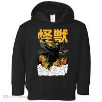 Kaiju Cat Monster - Anime Japanese Monster Toddler Hoodie thumb 0