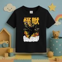 Kaiju Cat Monster - Anime Japanese Monster Toddler T-Shirt thumb 3