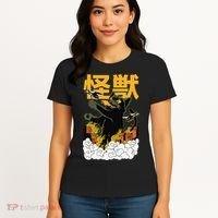 Kaiju Cat Monster - Anime Japanese Monster Women's T-Shirt thumb 4