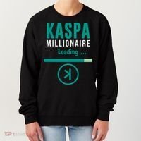 Kaspa Crypto Millionaire Loading Kaspa Miner Digital Bullrun Women's Sweatshirt thumb 0