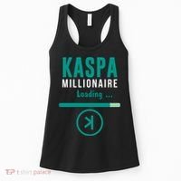 Kaspa Crypto Millionaire Loading Kaspa Miner Digital Bullrun Women's Tank Top thumb 0