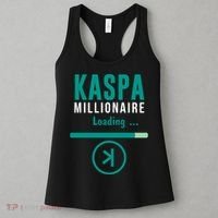 Kaspa Crypto Millionaire Loading Kaspa Miner Digital Bullrun Women's Tank Top thumb 3