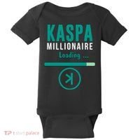 Kaspa Crypto Millionaire Loading Kaspa Miner Digital Bullrun Baby Bodysuit thumb 0