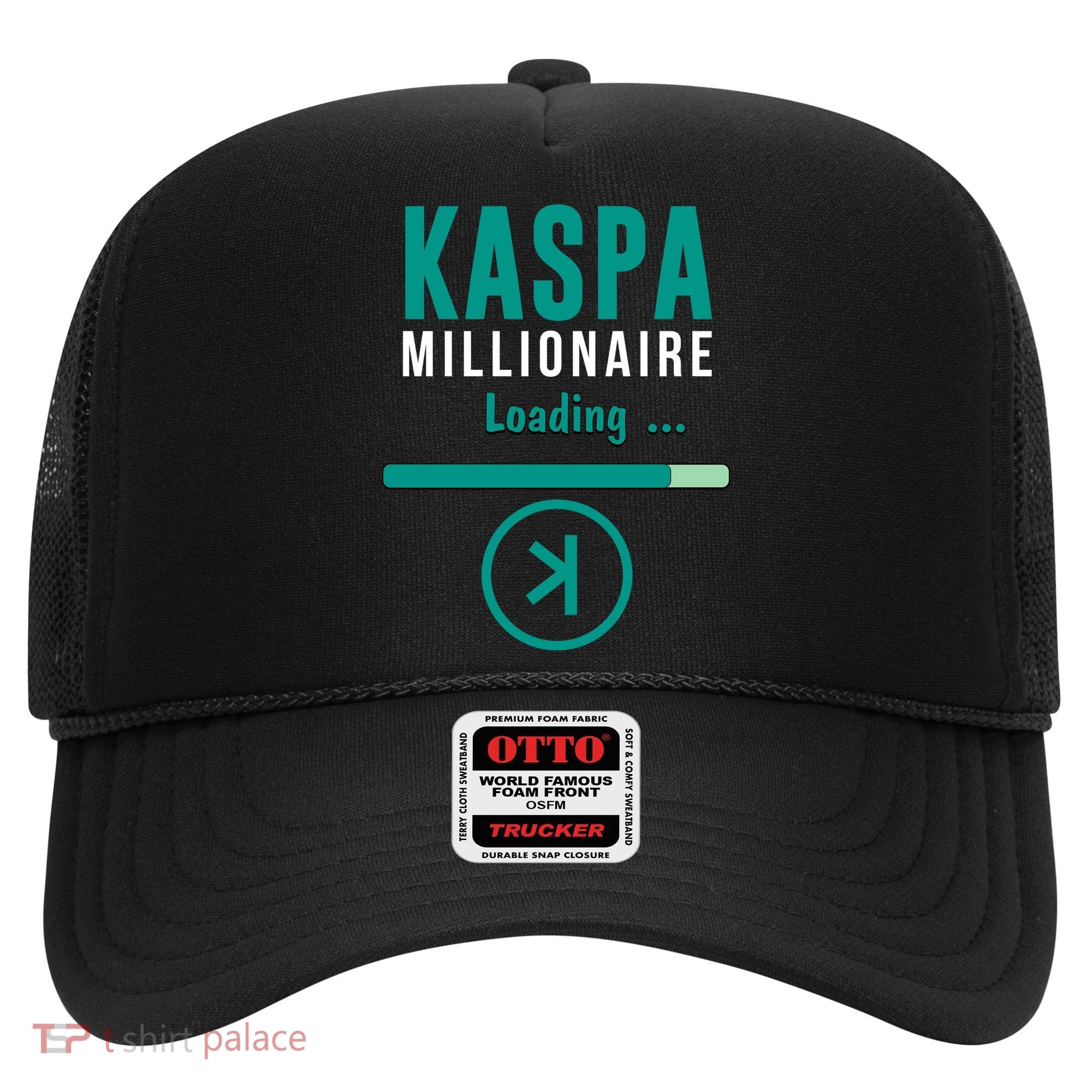 Kaspa Crypto Millionaire Loading Kaspa Miner Digital Bullrun Hat