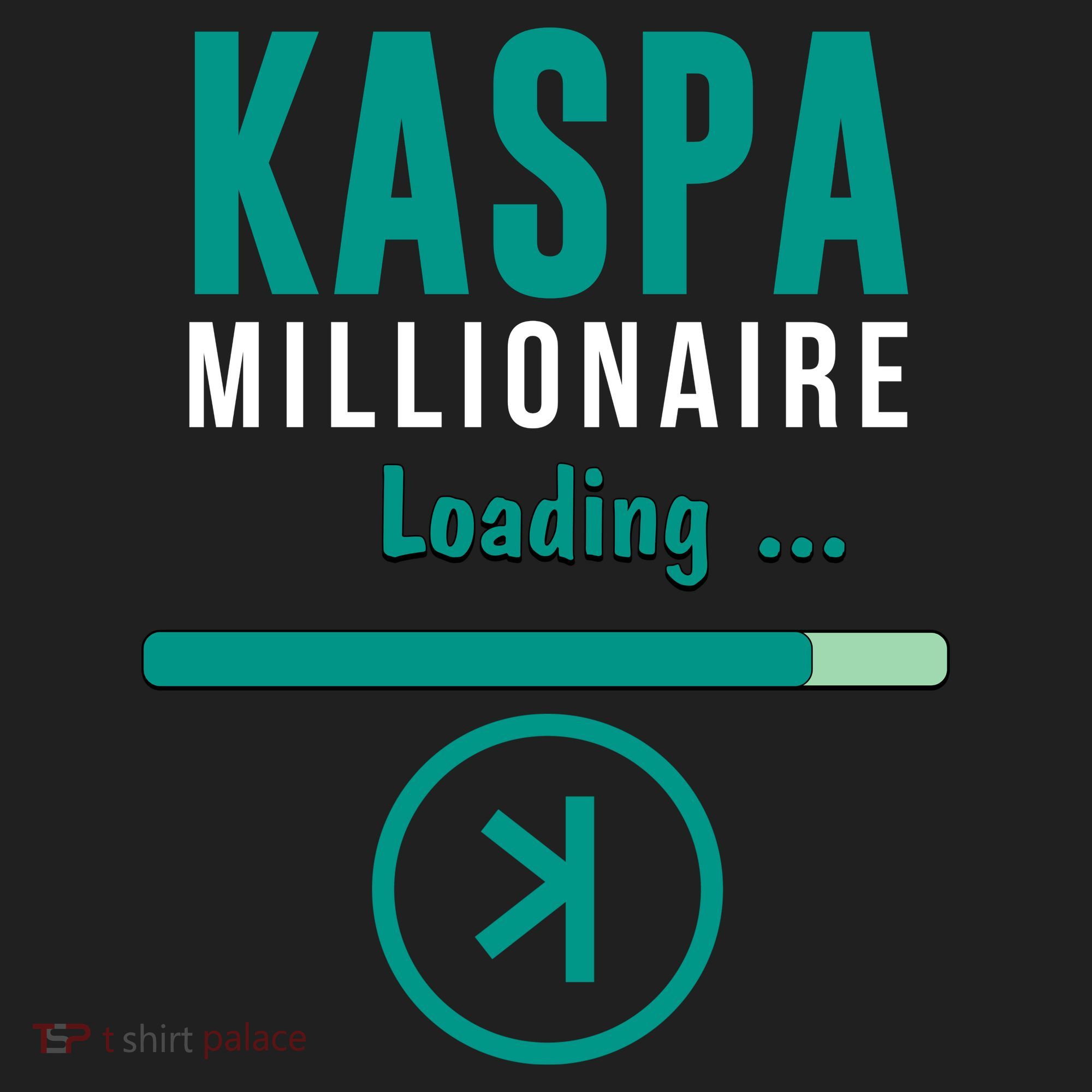 Kaspa Crypto Millionaire Loading Kaspa Miner Digital Bullrun Hat