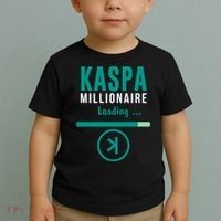 Kaspa Crypto Millionaire Loading Kaspa Miner Digital Bullrun Toddler T-Shirt thumb 2