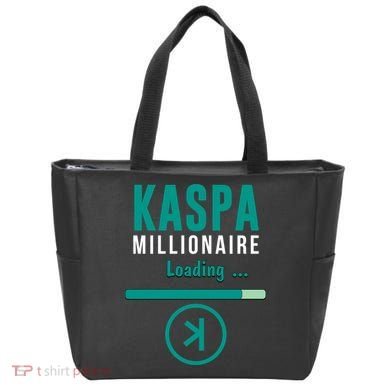 Kaspa Crypto Millionaire Loading Kaspa Miner Digital Bullrun Tote Bag